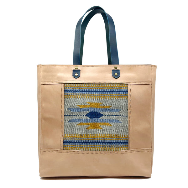 Ziggy Convertible Backpack Tote - Vintage Mexican Tejidos Rio Bravo