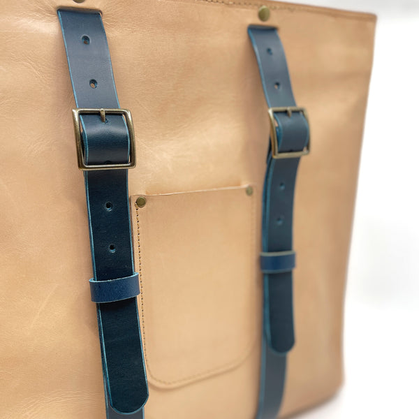 Ziggy Convertible Backpack Tote - Vintage Mexican Tejidos Rio Bravo