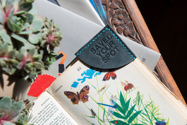 Leather Bookmark - Saved Your Spot