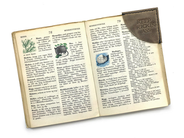 Leather Bookmark - Saved Your Spot