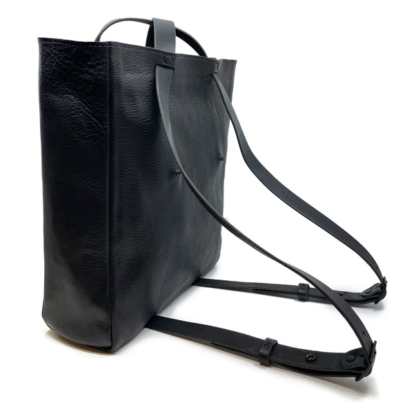 Ziggy Convertible Backpack Tote Obsidian